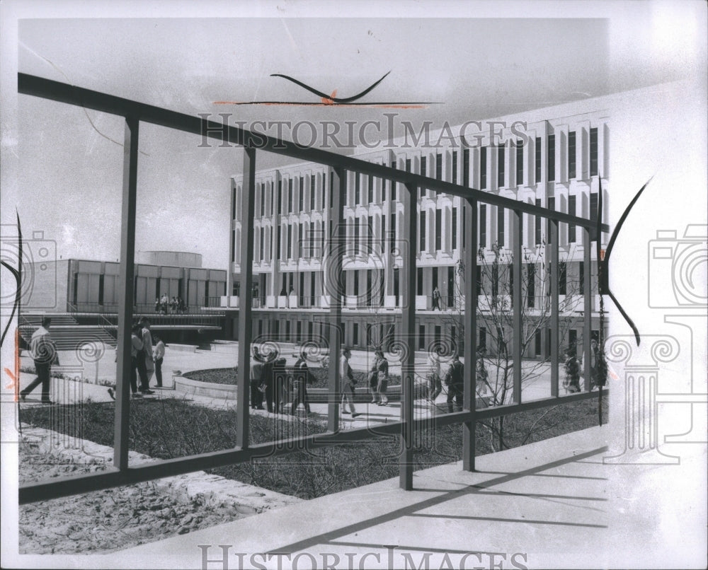 1962 Henry Ford Community College Building Historic Images