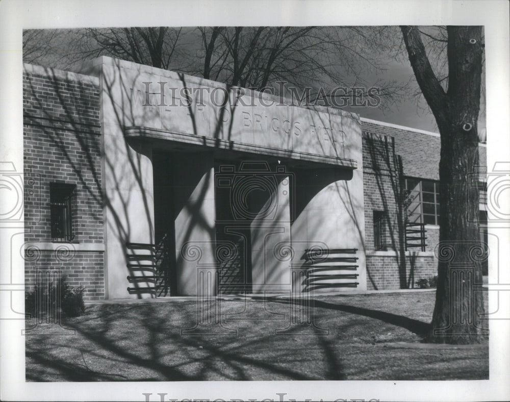 1938 Press Photo Briggs Field House College Eastern Mic