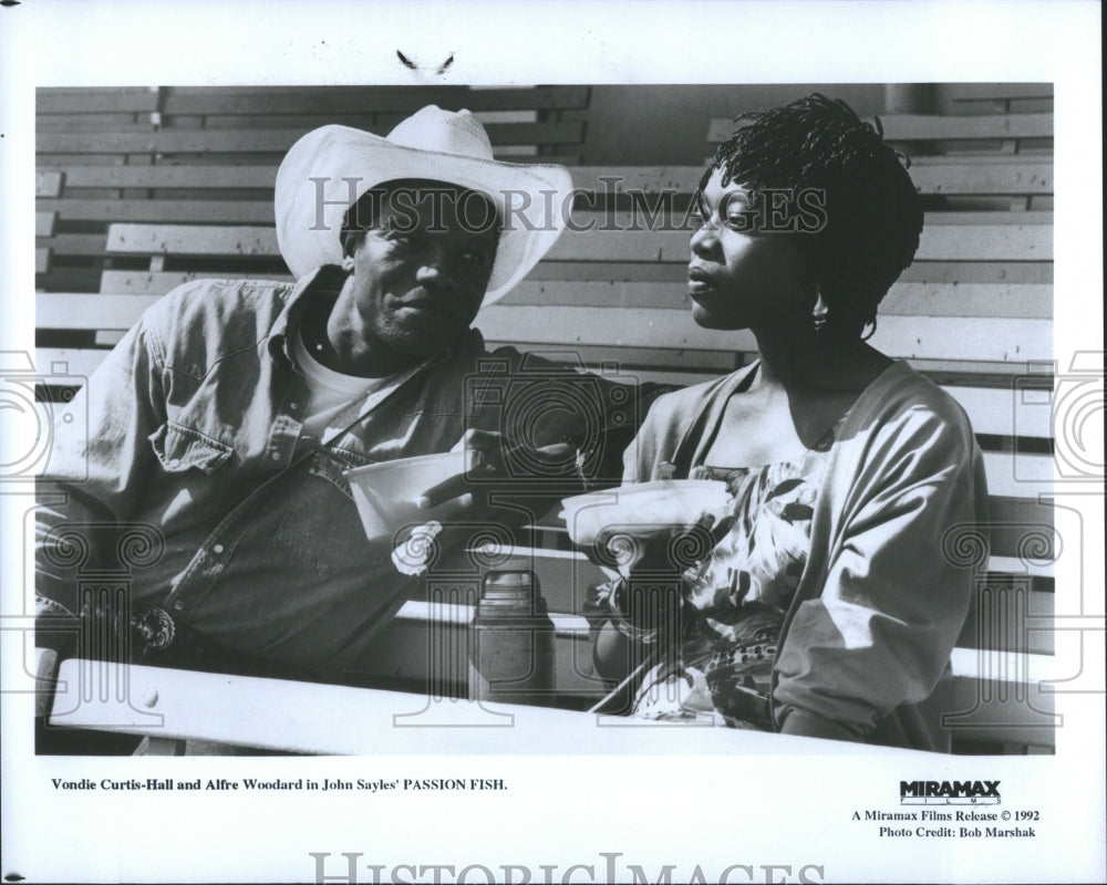 1993 Press Photo Vondie Curtis Hall Alfre Woodard John