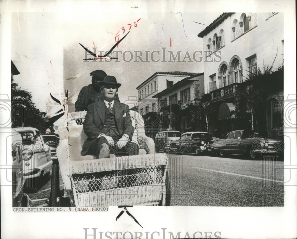 1961 Press Photo Gentleman&#39;s gentleman does not walk