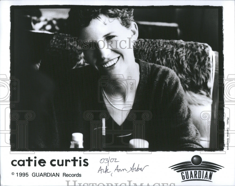 1996 Press Photo Catie Curtis singer-songwirter.