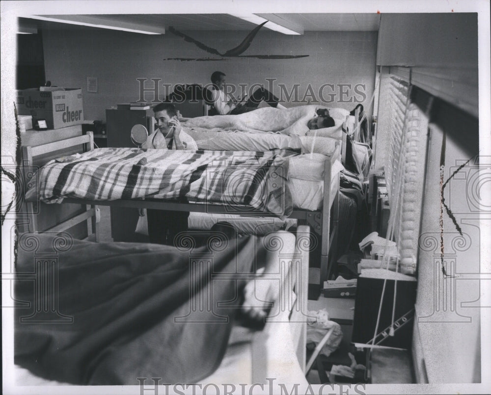 1961 Press Photo College Dormitory in Oakland