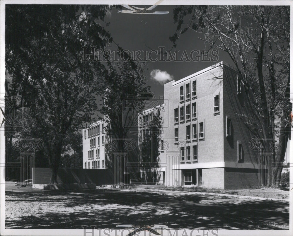 1966 Press Photo John Frederic Oberlin Home