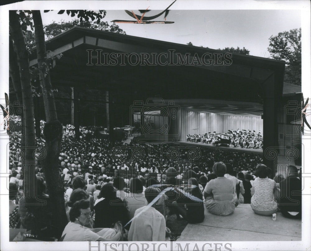 1967 Press Photo College Theater