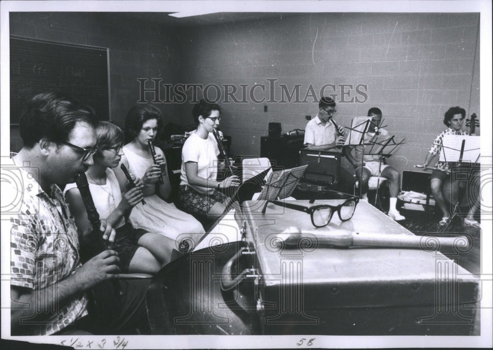 1966 Press Photo Oakland University Matilda Dodge Wilso