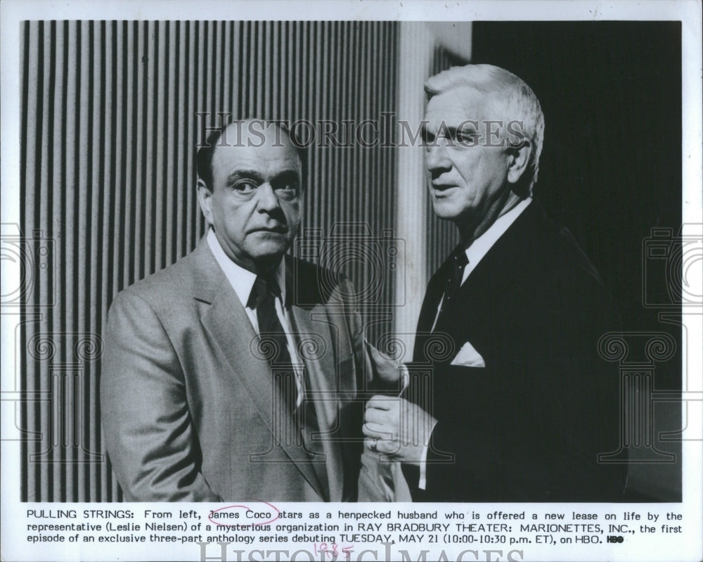 1966 Press Photo James Coco Ray Bradbury Theater