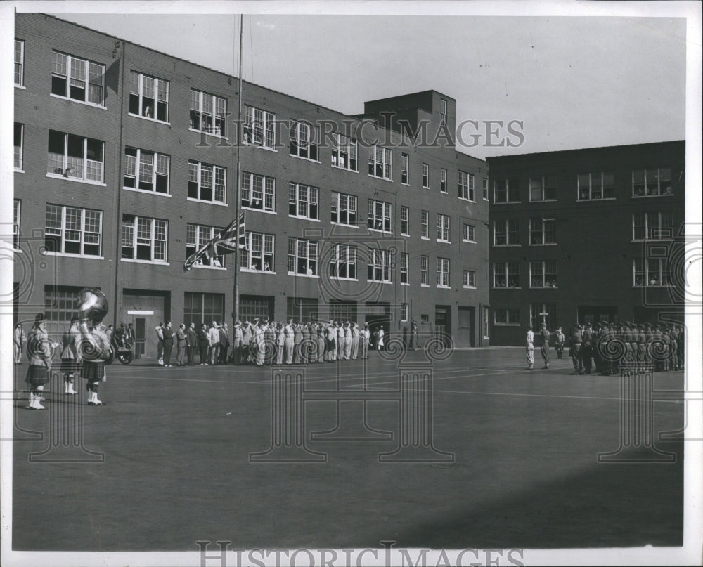 1944 Press Photo Michigan National Guard Armories