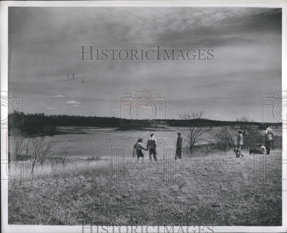 1947 Press Photo Bald Mountain Reservation