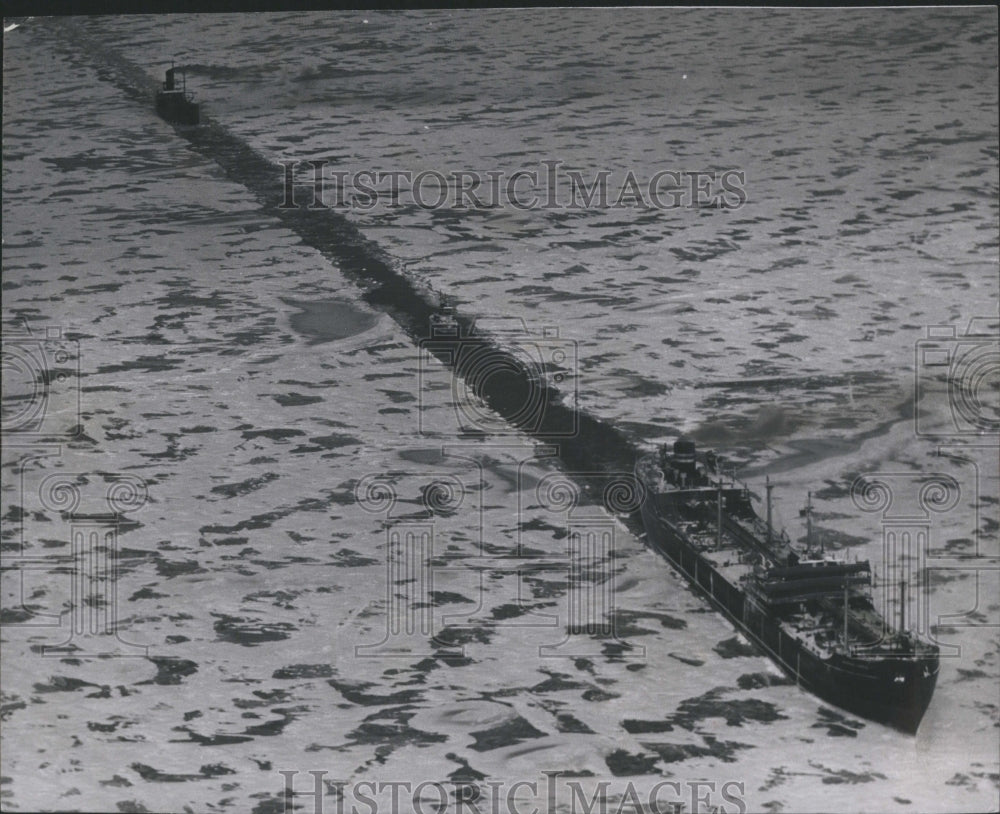 1951 Press Photo SS Leduc (Ship)