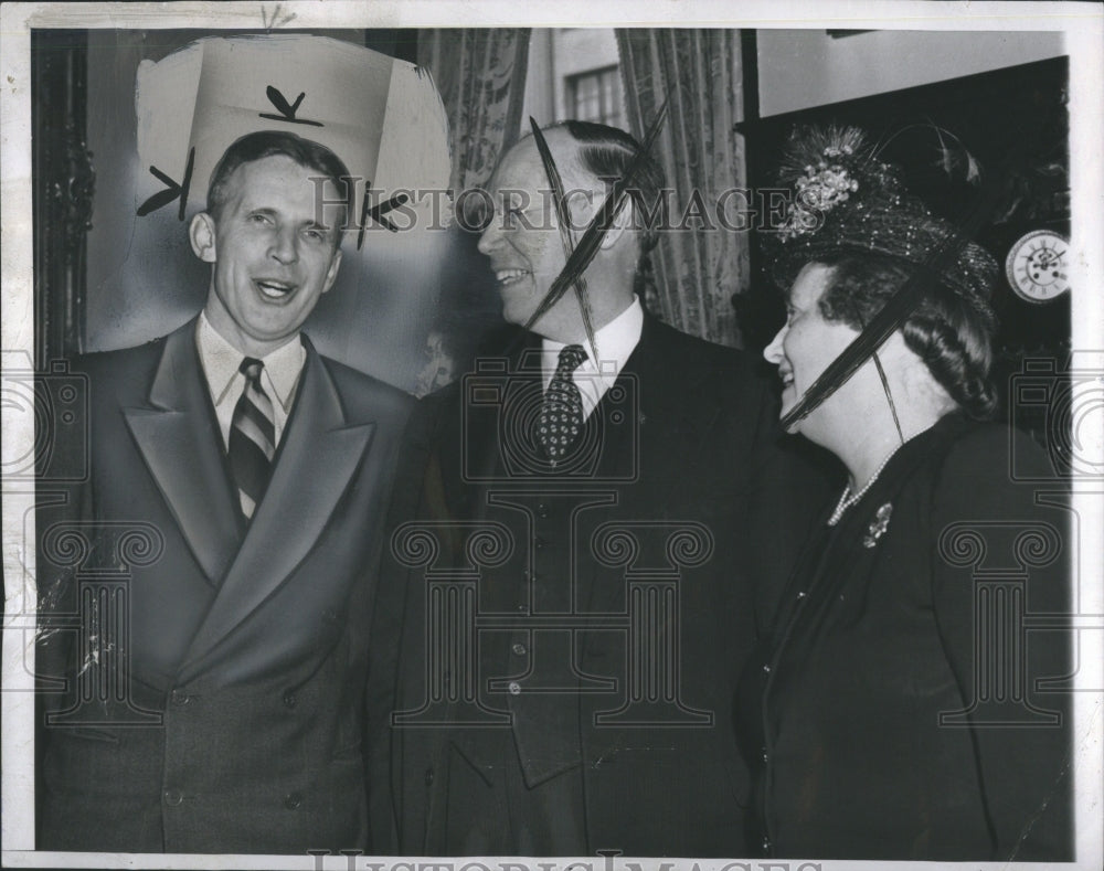 1952 Press Photo Robert Taft Alfred Driscoll