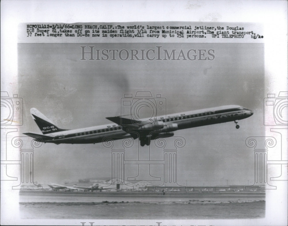 1966 Press Photo Douglas Aircraft