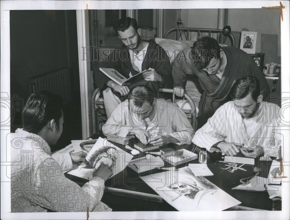 1946 Press Photo time subject examination