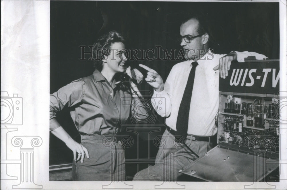 1956 Press Photo Miriam Jacquline Stevenson South USA