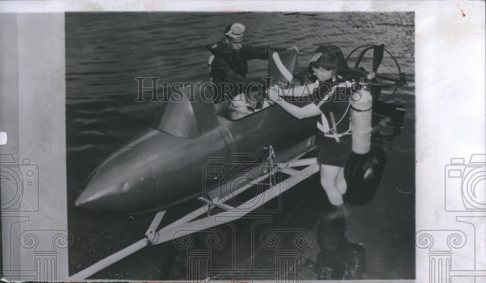 1988 Press Photo Submarines