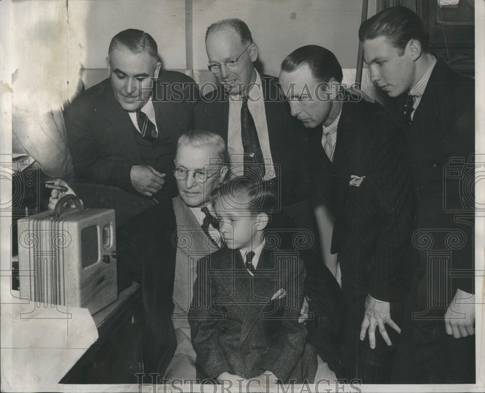 1940 Press Photo Jerry Stillwagon erry Stillwagon Frank