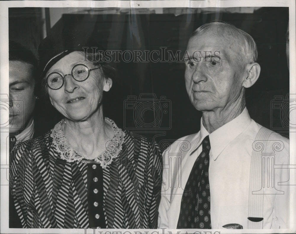 1940 Press Photo Grandparents of Linda Ware, actress