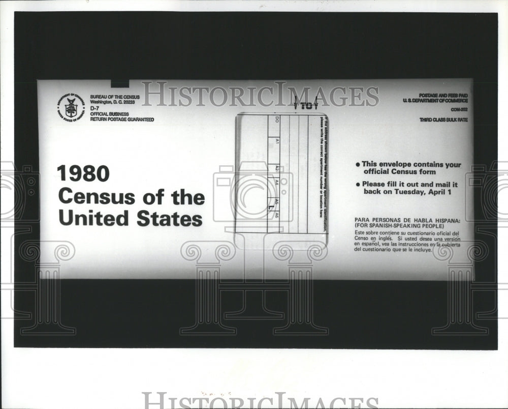 1980 Press Photo Census Procedure Population Count