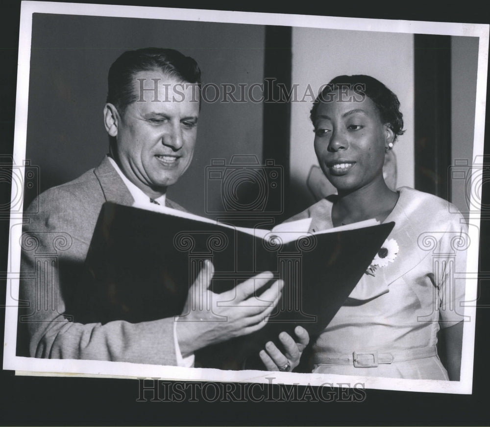 1958 Press Photo Norman O.stockmeyer Republican Committ