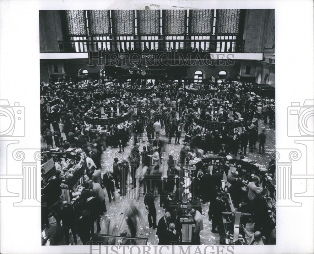 1970 Press Photo The New York Stock Exchange