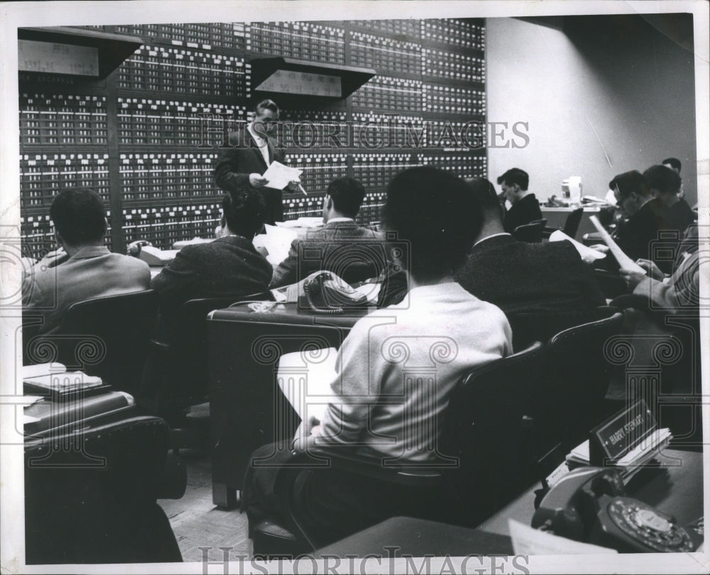 1959 Press Photo John J. Michael instructs at AM Kiddle