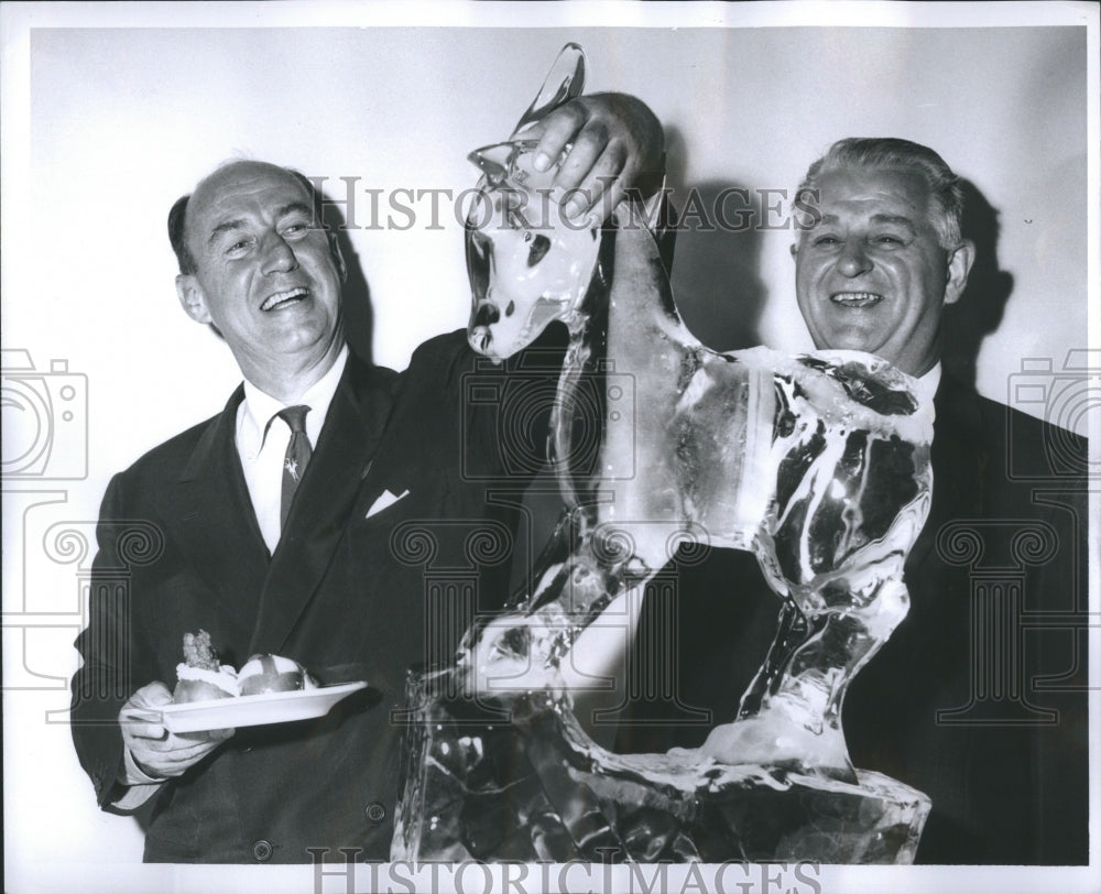 1956 Press Photo Adlai Stevenson