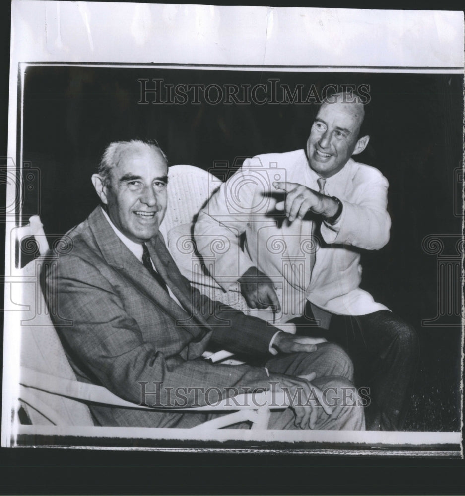 1955 Press Photo Stevenson Connecticut Participated