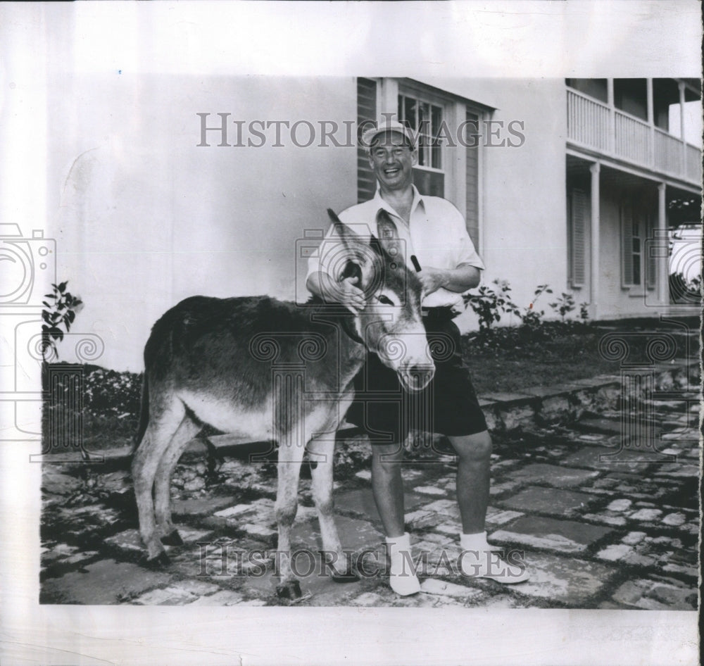 1955 Press Photo Adlai Ewing Stevenson II Democratic