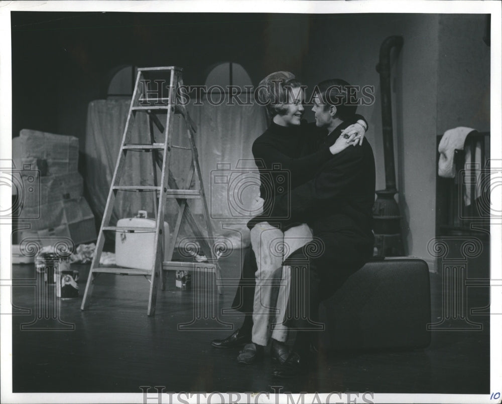 1969 Press Photo Scene from barefoot in the park