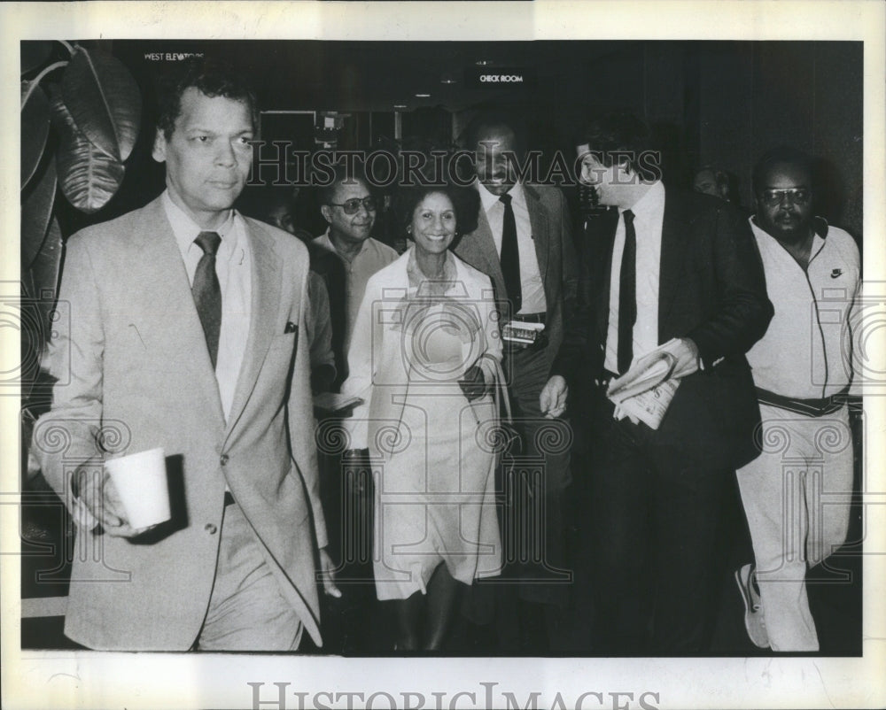 1983 Press Photo Chairmanship power removed from Wilson