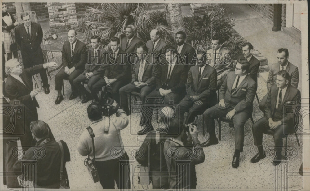 1969 Press Photo New Orleans Conspiracy Trial Jury