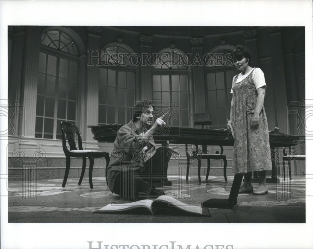 1996 Press Photo Goodman Theatre Production Arcadia