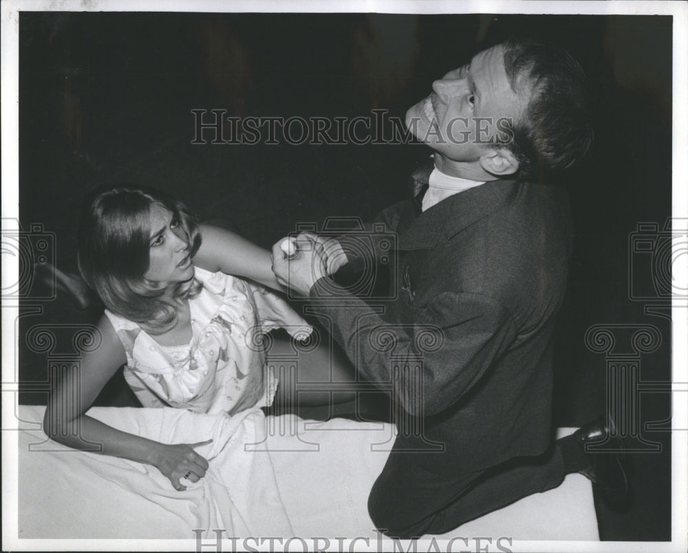 1969 Press Photo After The Fall Northwestern Drama