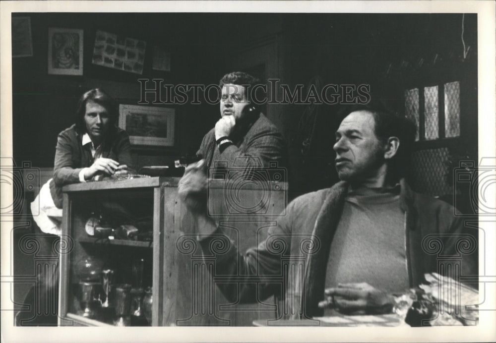 1976 Press Photo American Buffalo Play