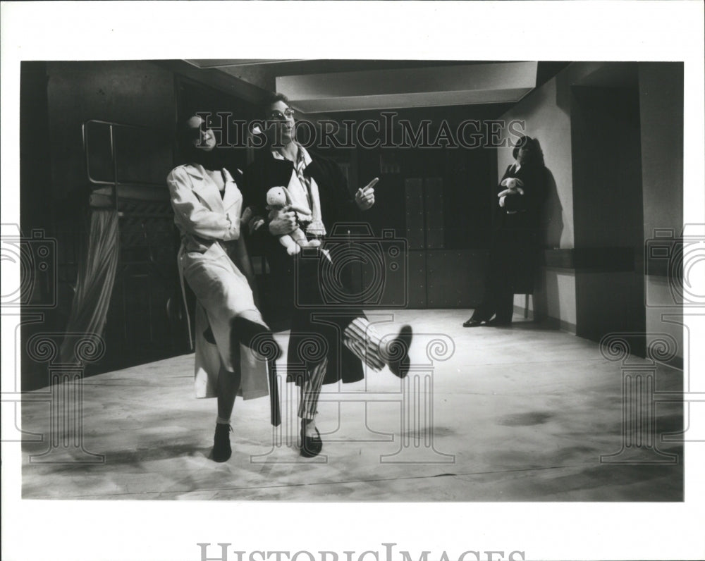 1993 Press Photo Jenny Bacon erry Saslow Theatre