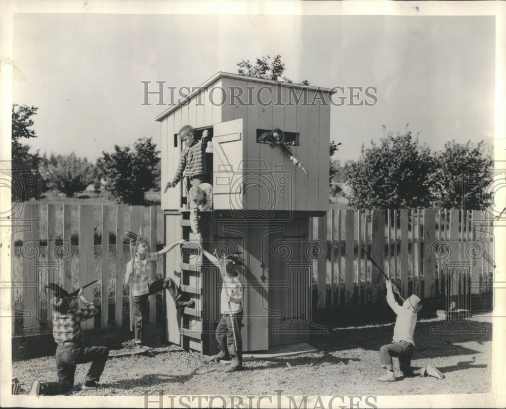 1963 Press Photo Today&#39;s Projects Children