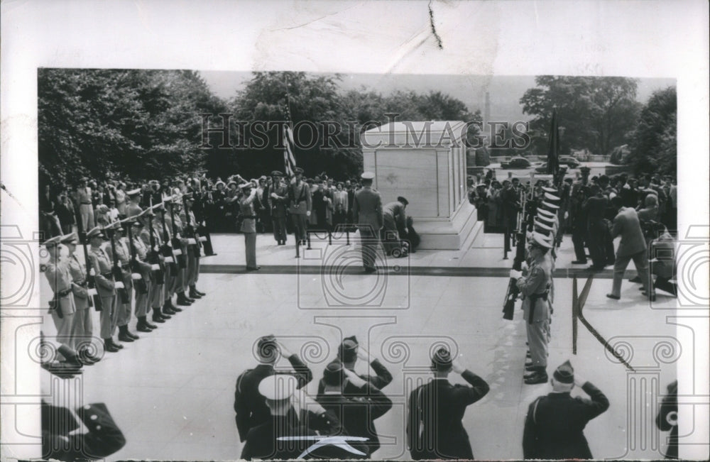 1950 Press Photo Memorial Day Civil War American Civil