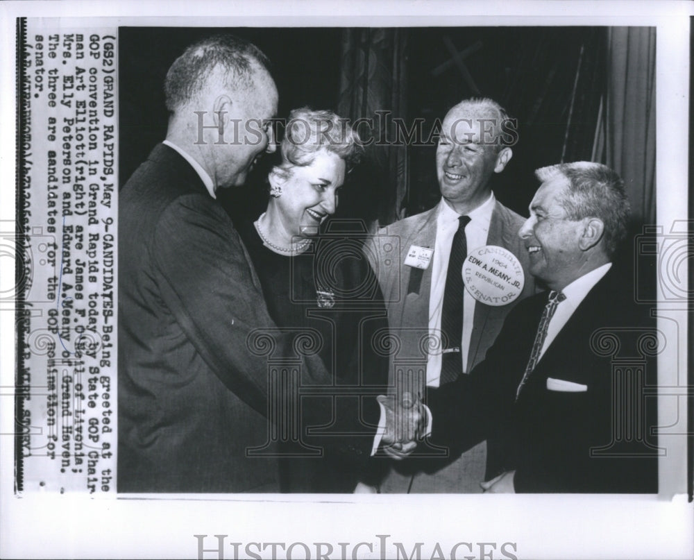 1964 Press Photo Grand Elliott James Livonia Chairman