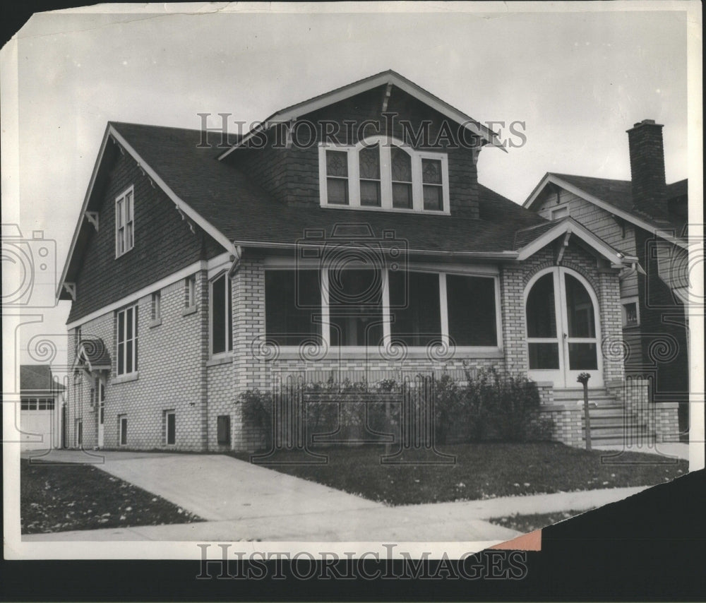 1930 Press Photo Home of Angelo Meli