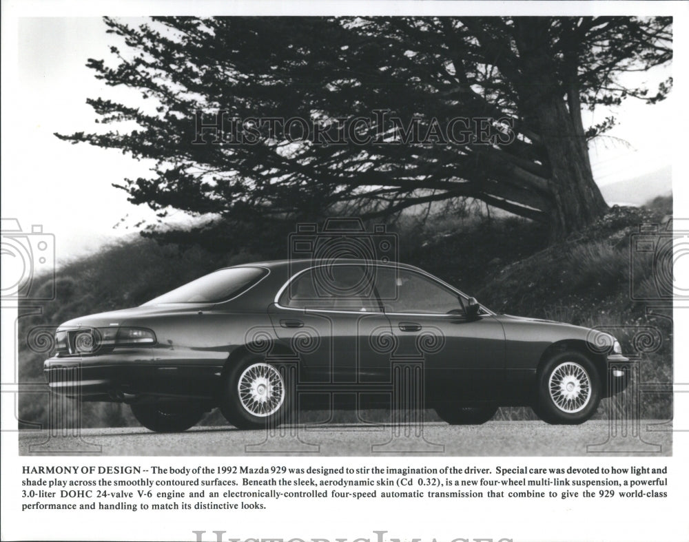 1992 Press Photo Harmony Design Car Driver Imagination