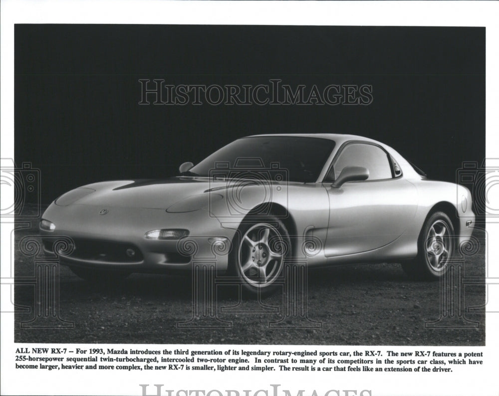 1994 Press Photo Mazda RX-7