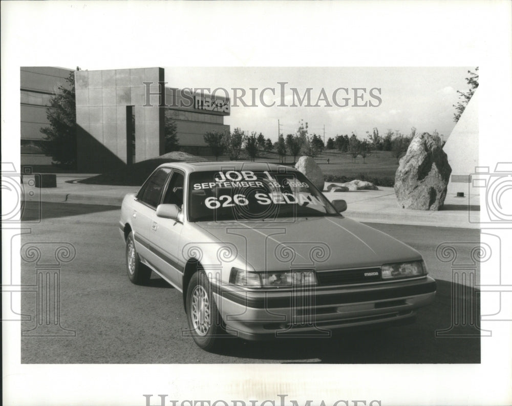 1989 Press Photo First Mazda 626 in US