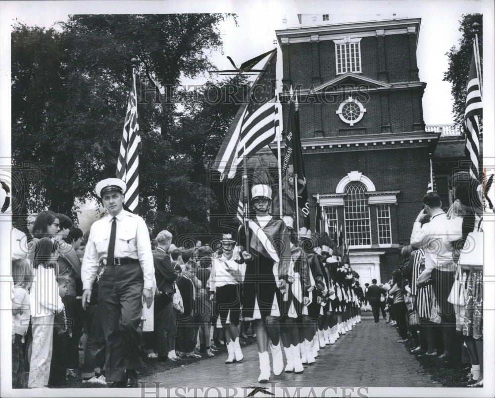 1967 Press Photo Greenfield Museum Royal Lancer Freedom