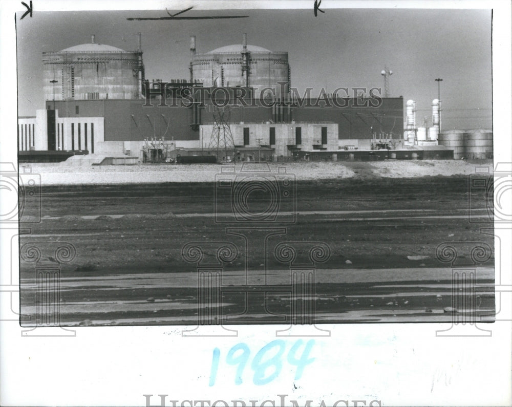 1989 Press Photo Midland Power Nuke plant