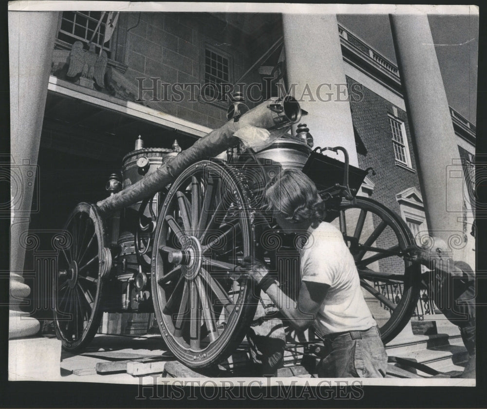 1971 Press Photo Mississippi Rolls Museum Chicago 1962