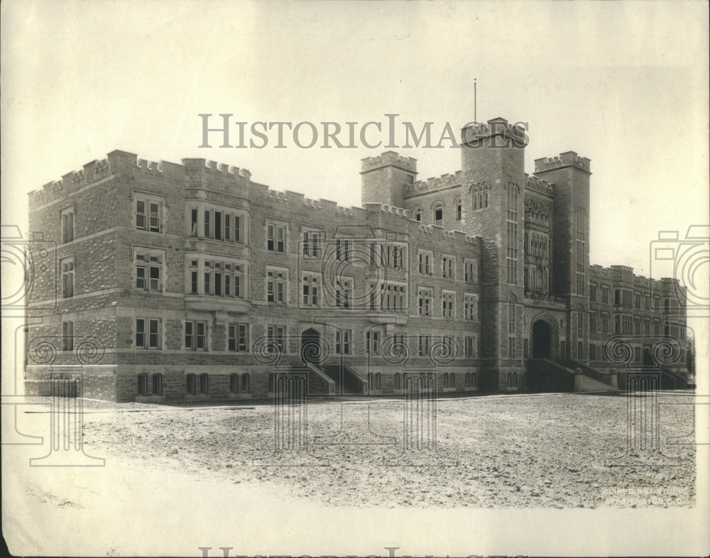 1917 Press Photo Gibbons Memorial Hall, Catholic Univ