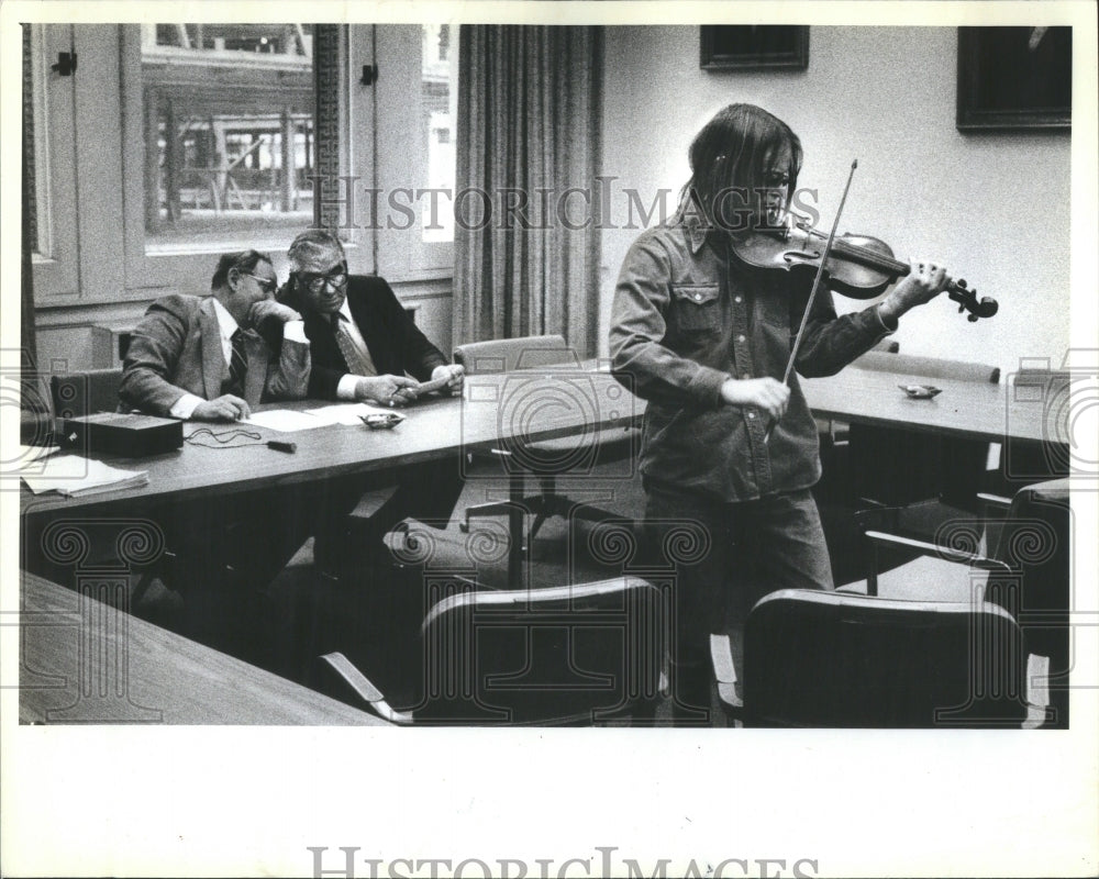 1982 Press Photo David Smith Musician Bernard L Stone