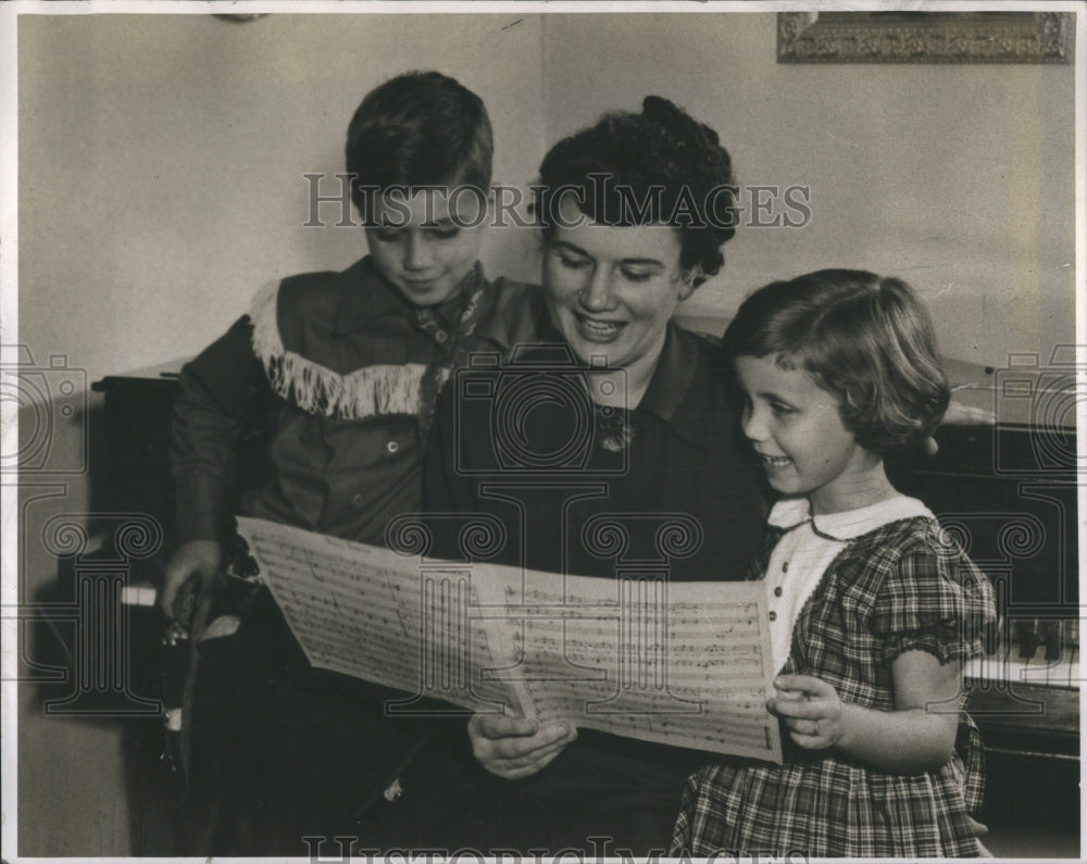 1950 Press Photo Anna Bess Whitman (Song Writer)