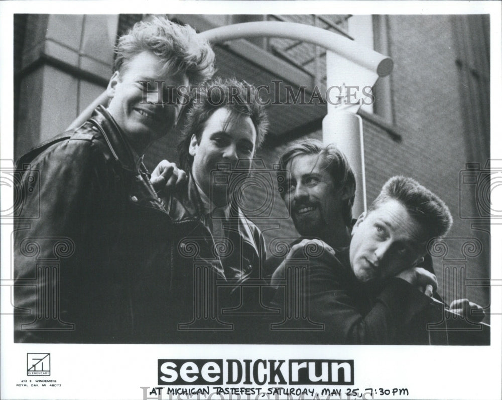 1991 Press Photo See Dick Run Music Group