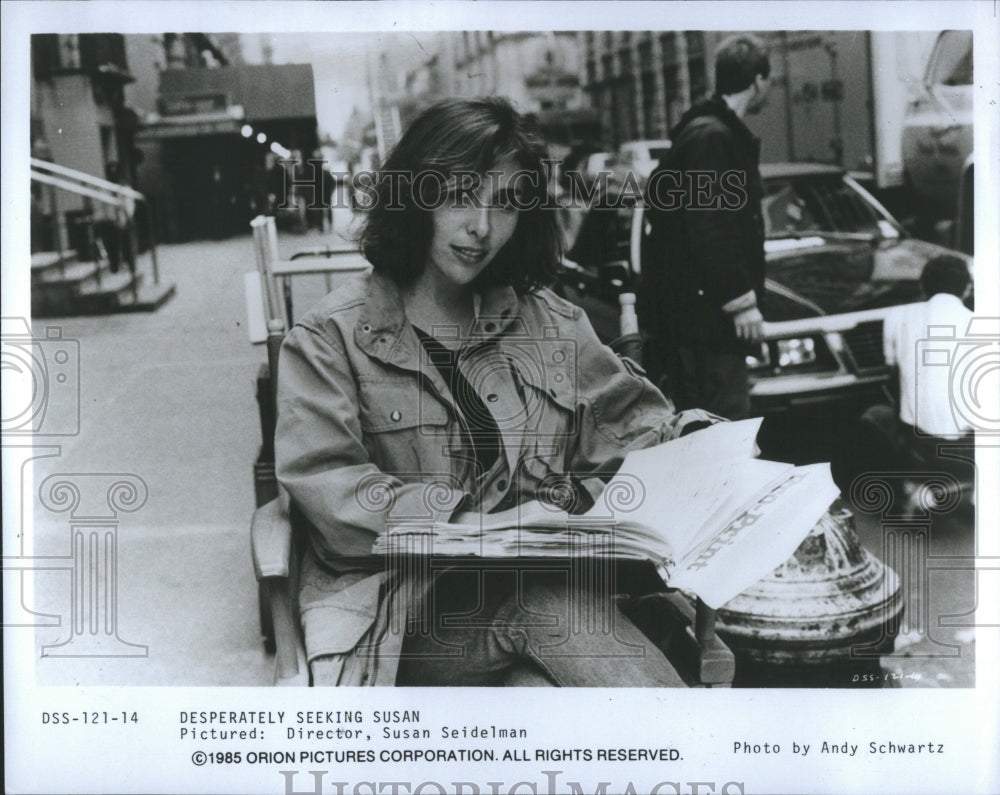 1985 Press Photo Susan Seidelman