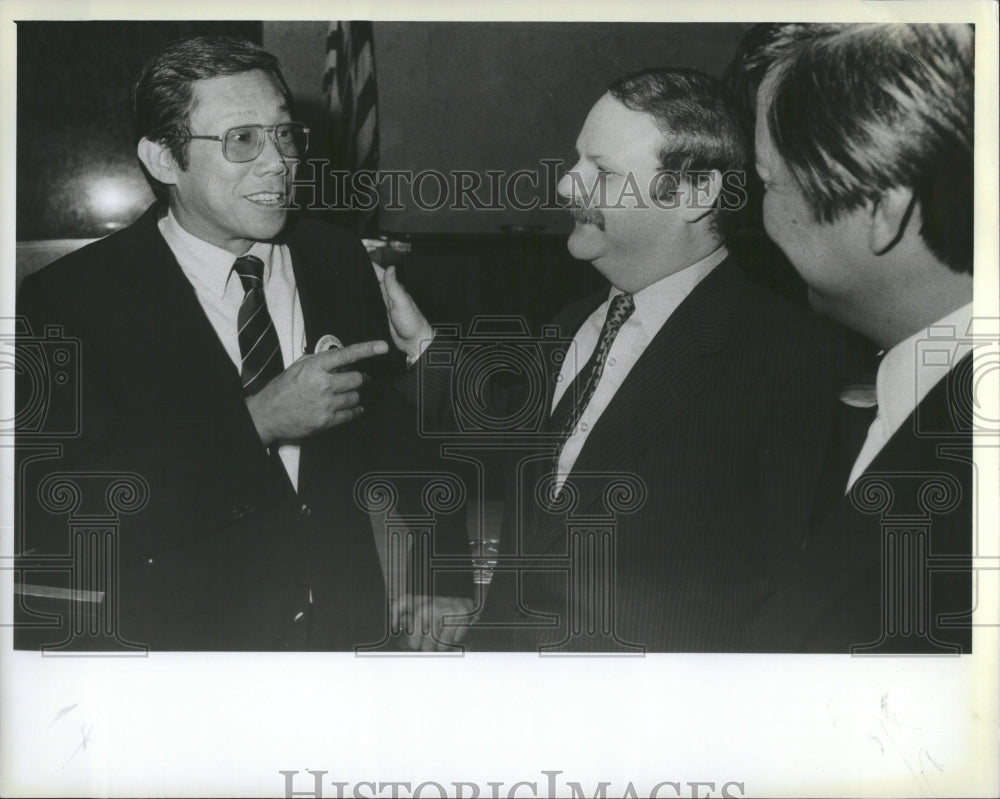 Press Photo City Hall Council Chambers Aquino